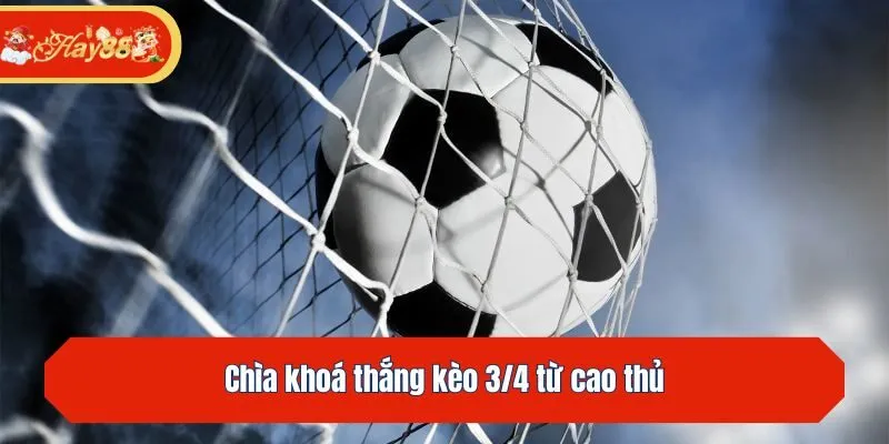 Chìa khoá thắng kèo 3/4 từ cao thủ